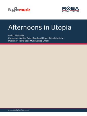 cover image of Afternoons in Utopia